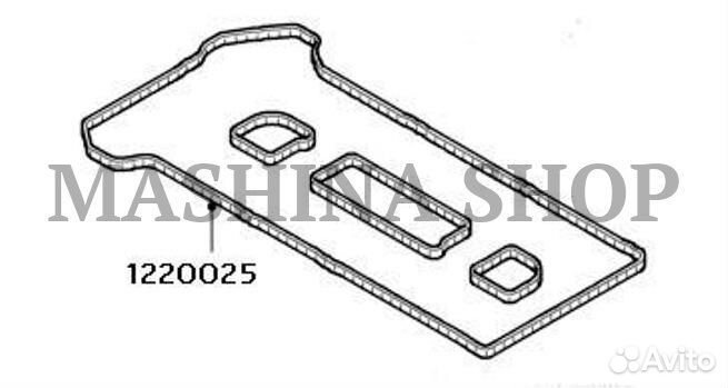 Прокладка клапанной крышки Форд, Мазда