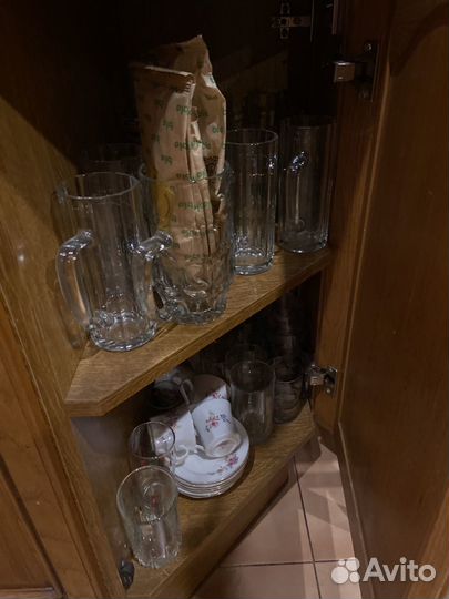 Пивные бокалы и стаканы