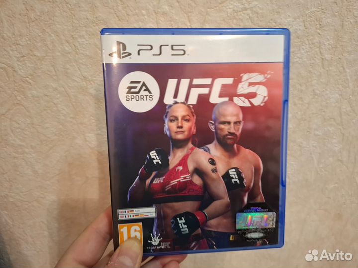 Ufc 5 ps5 диск