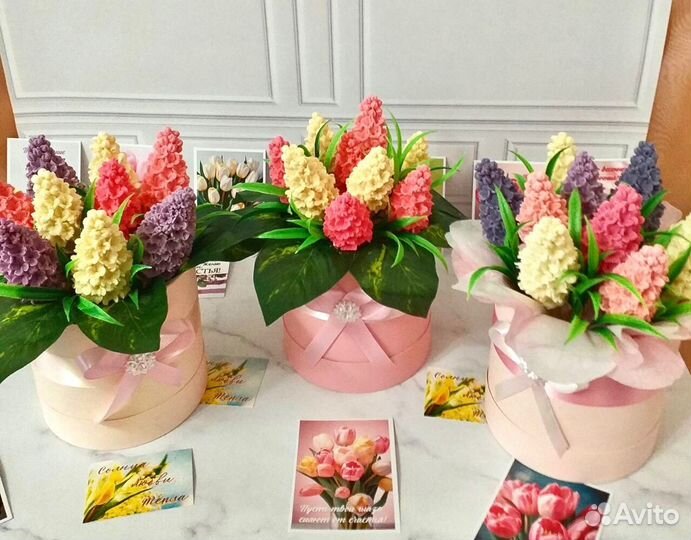 Шоколадный букет сирени