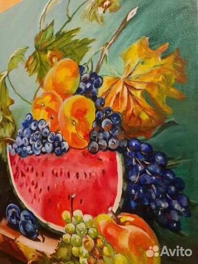 Картина маслом на холсте Натюрморт 