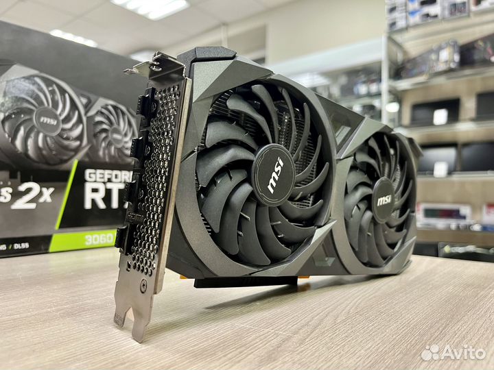 MSI RTX 3060 Ti Ventus (гарантия 6 месяцев)