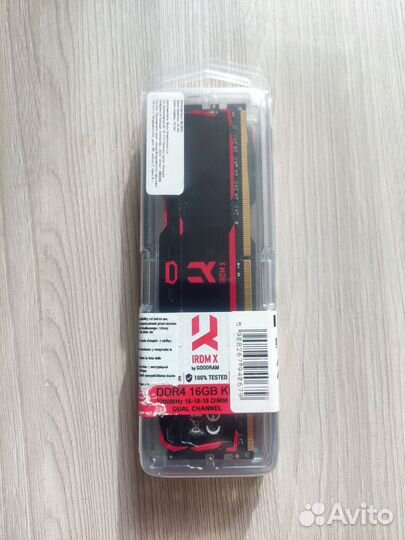 Оперативная память goodram irdm X ddr4 16gb 3200