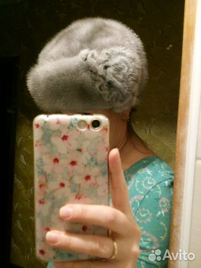 Норковый берет