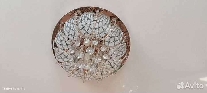 Люстра потолочная бу