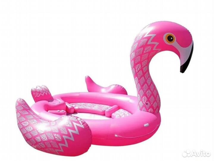 Надувной фламинго Надувной плавающий остров