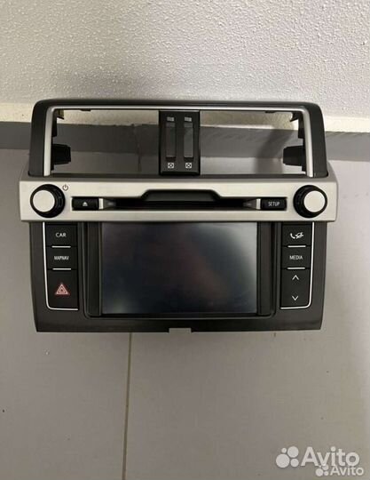 Штатное головное устройство прадо 150. Оригинал
