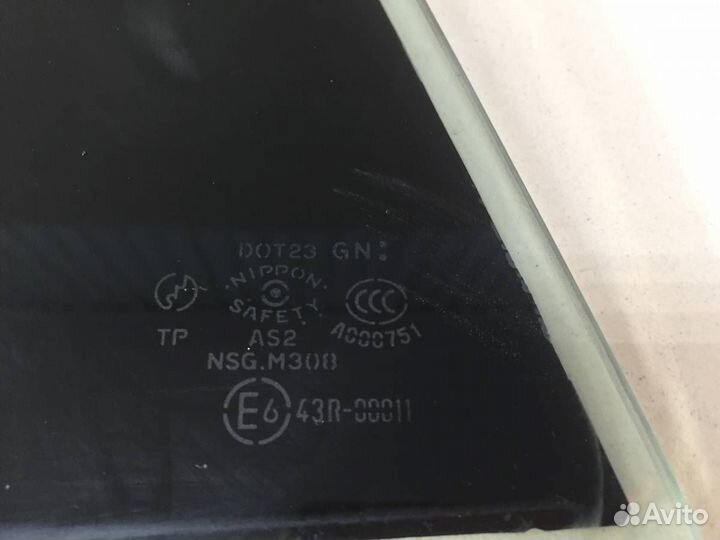 Стекло двери задней левой форточка Mazda Mazda 6 G