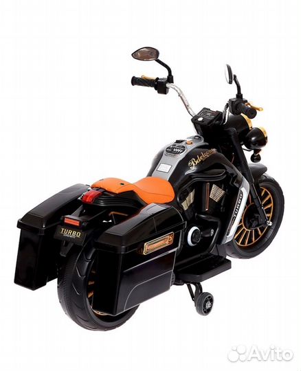 Электромобиль мотоцикл детский