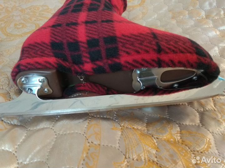 Чехлы на коньки флисовые