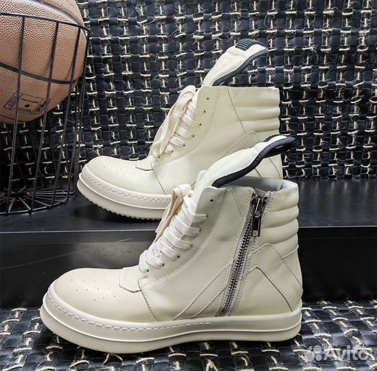 Кроссовки Rick Owens Geobasket много цветов