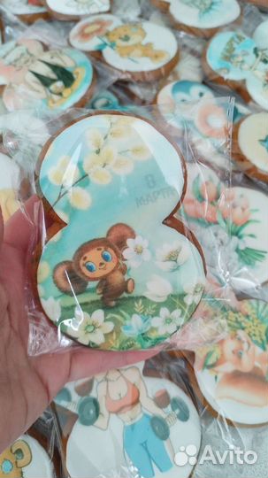 Пряники имбирные, расписные