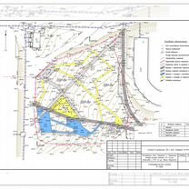 Геодезические работы, вынос точек, чертежи Autocad