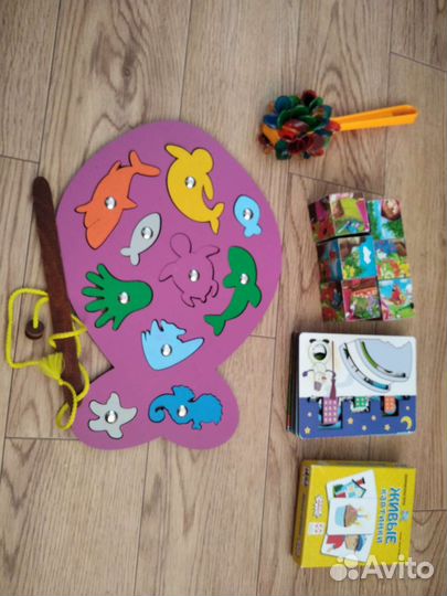 Развивающие игрушки пакетом