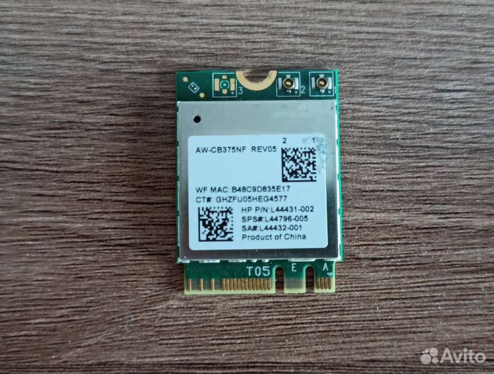 Wi-fi + BT модуль для пк, ноутбука