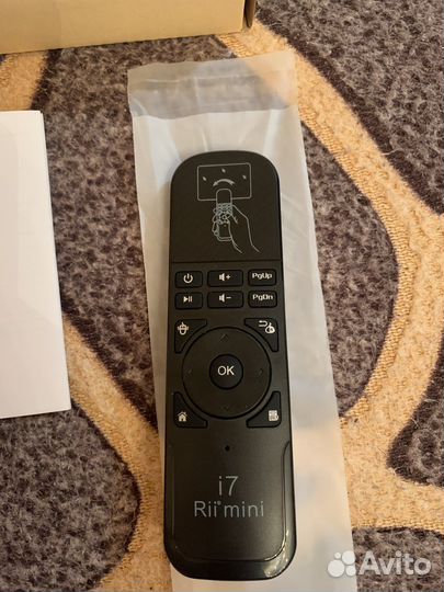 Пульт аэромышь Rii mini с USB передатчиком