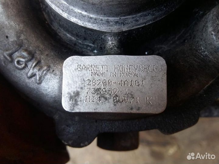 Турбина Kia Sorento 2002-2009