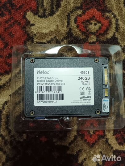 SSD диск 240 Gb