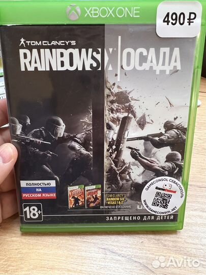 Tom Clancy's Rainbow Six: Осада диск для Xbox б/у