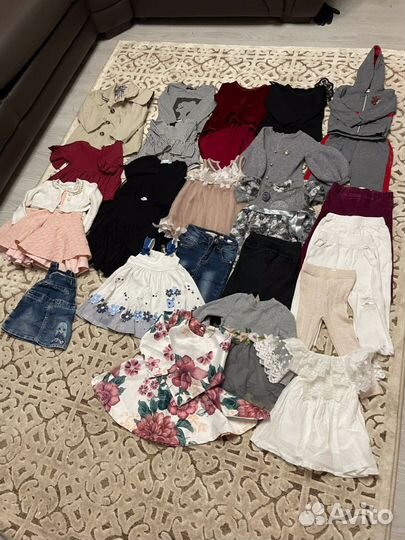 Детские вещи пакетом для девочки 80-86