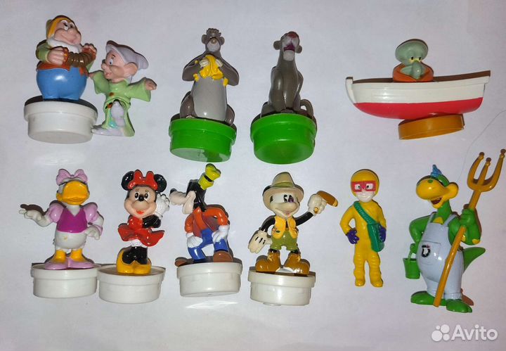 Ростикс, Нестле, sweet- box и другие игрушки