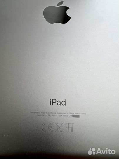 Новый Apple iPad 9 2021 Wi-Fi, 10.2