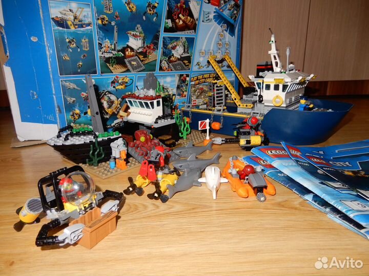 Лего.Глубоководное исследовательское судно,Дания