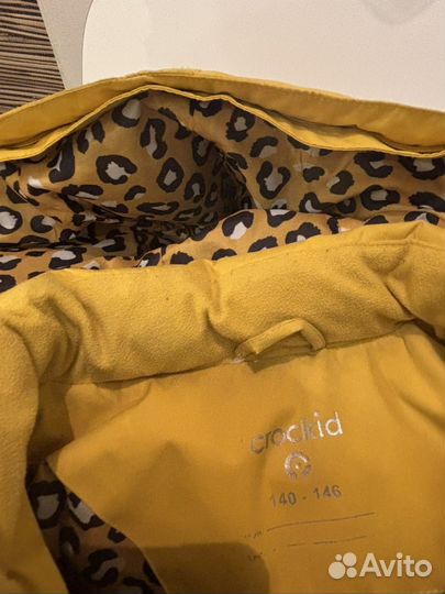 Пуховик для девочки 140 146