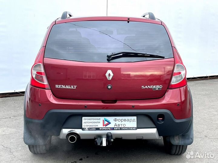 Renault Sandero Stepway 1.6 МТ, 2012, 125 000 км