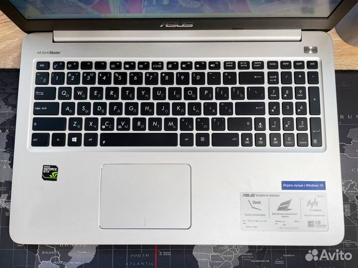 Ноутбук Asus с Geforce GTX для игр