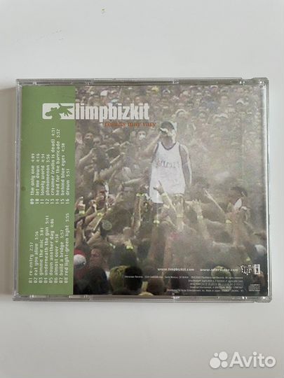 Limp Bizkit - Results May Vary (CD)