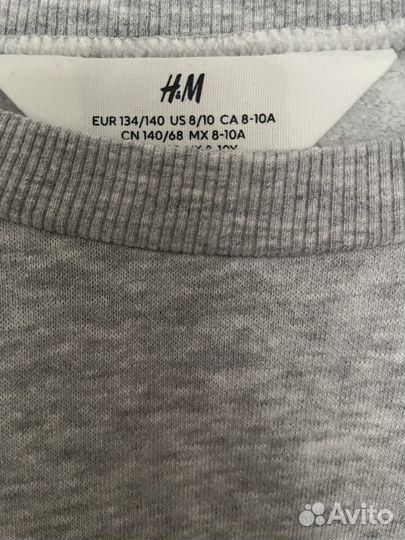 Свитшот h&m 134/140