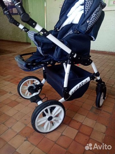 Детская коляска 2 в 1 бу