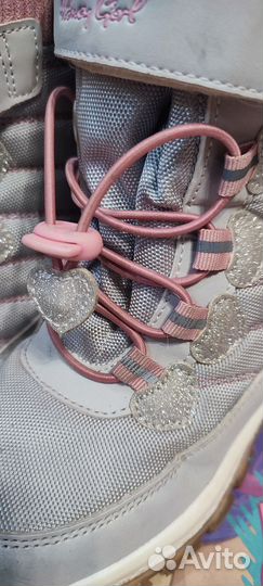 Зимние ботинки для девочек