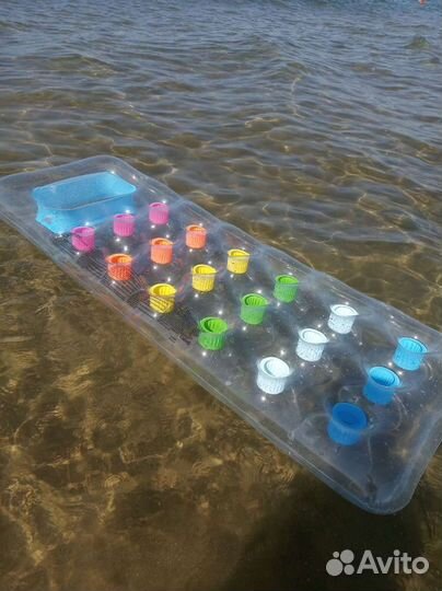 Матрас и круг надувной для плавания