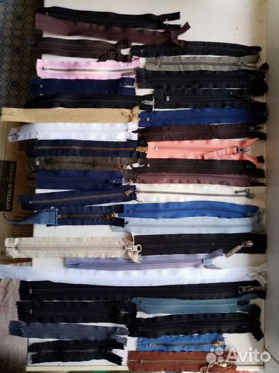 Замок молния пуговицы