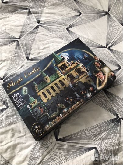 Замок хогвартс lego