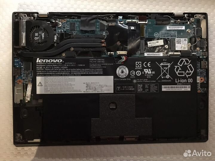 Под ремонт/запчасти Lenovo x1 Carbon