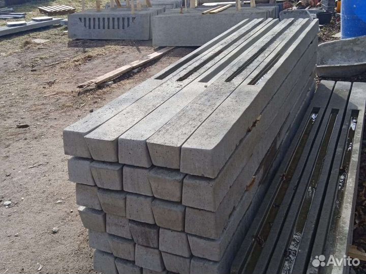 Бетонный забор