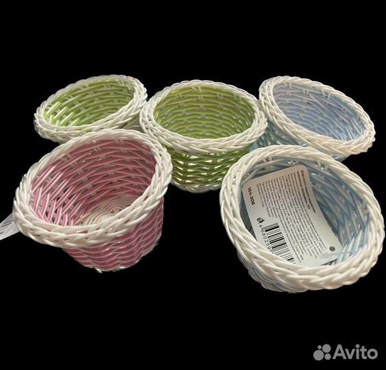 Кашпо корзинка плетенная новые