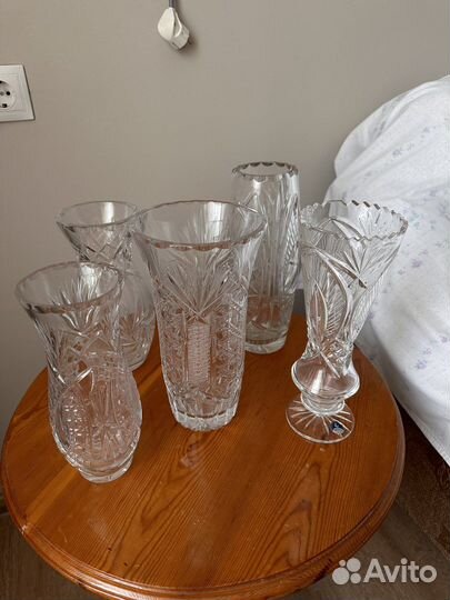 Ваза хрустальная СССР