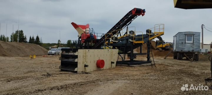 Дск, дробилка, питатель, грохот для щебня