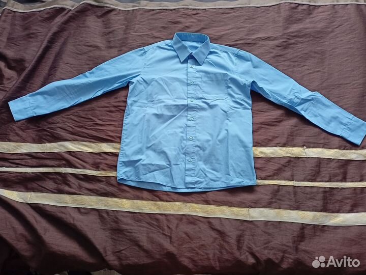 Рубашка для мальчика, рост 158см, на 12-13 лет