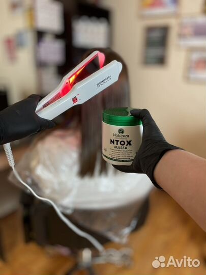 Холодное восстановление волос с термообработкой