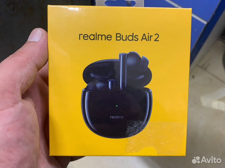 Realmi buds air 2 новые не вскритые оригинал