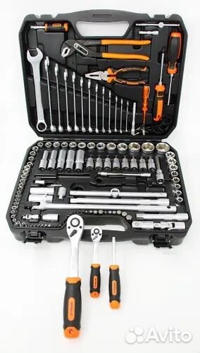 Набор инструментов Автодело 123 предмета