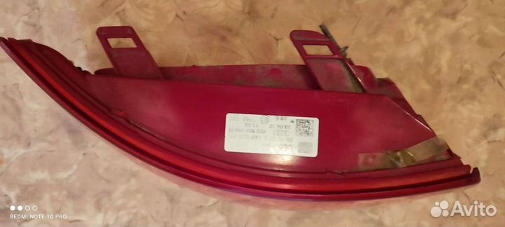 Фонарь задний audi a6 С6 до рест