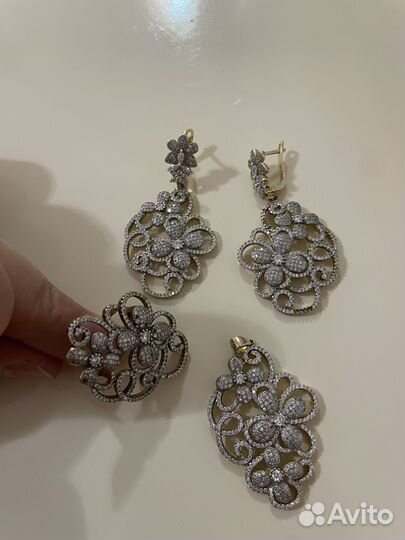 Серебряный комплект