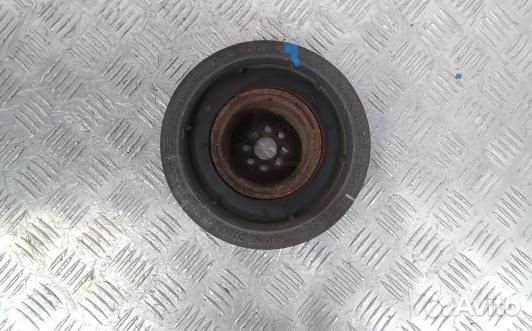 Шкив коленвала демпферный дизельный audi A6 C6 (TU