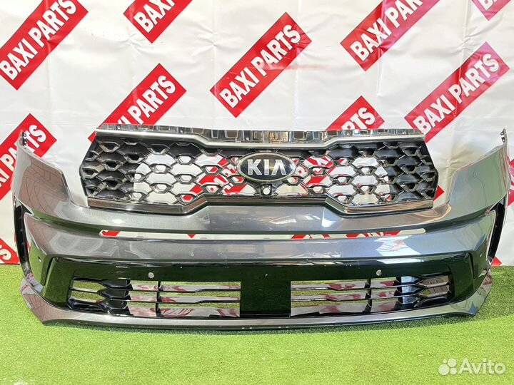 Бампер передний В Сборе В Цвет Kia Sorento 4